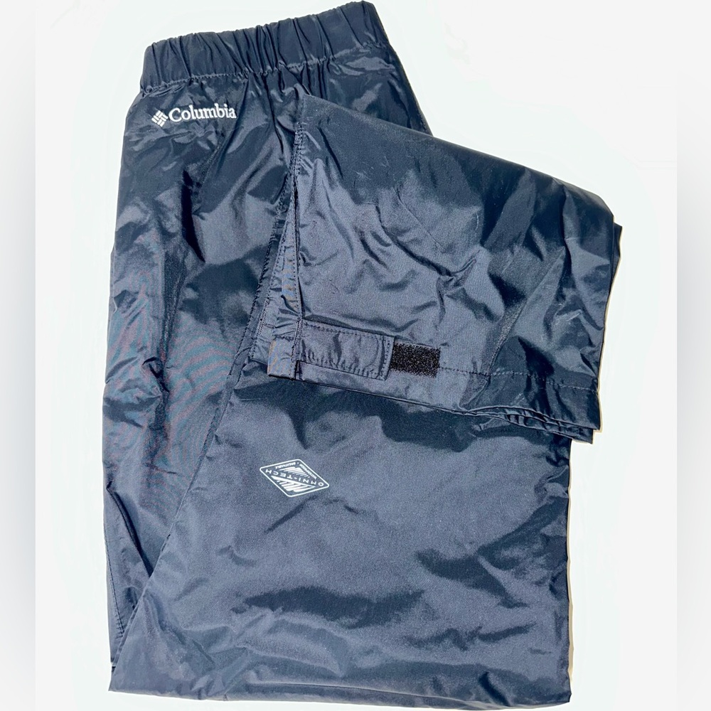 Columbia Black Windbreaker Pants